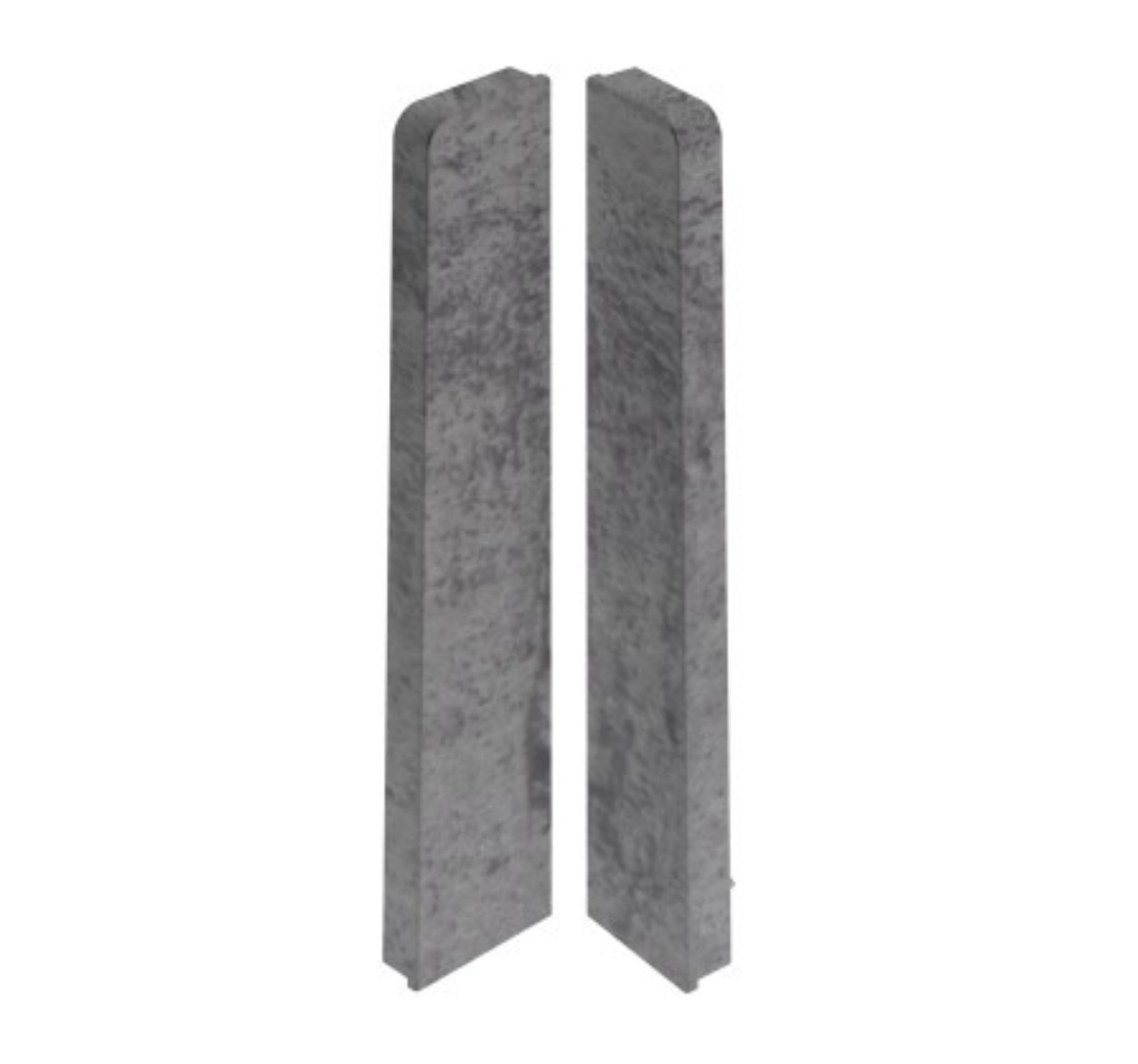 Zakończenia/zaślepki (L+P) MASTERLINE 80 Greystone Mat