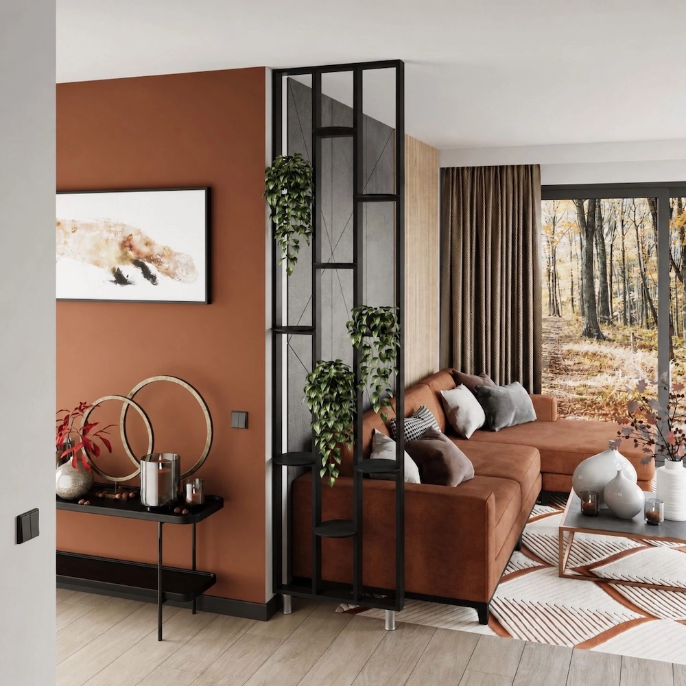 Regał przestrzenny z lameli 250x63 cm w zestawie z półkami, Dąb Messina pol_pl_Regal-przestrzenny-z-lameli-250x63-cm-w-zestawie-z-polkami-Dab-Messina-4000_1