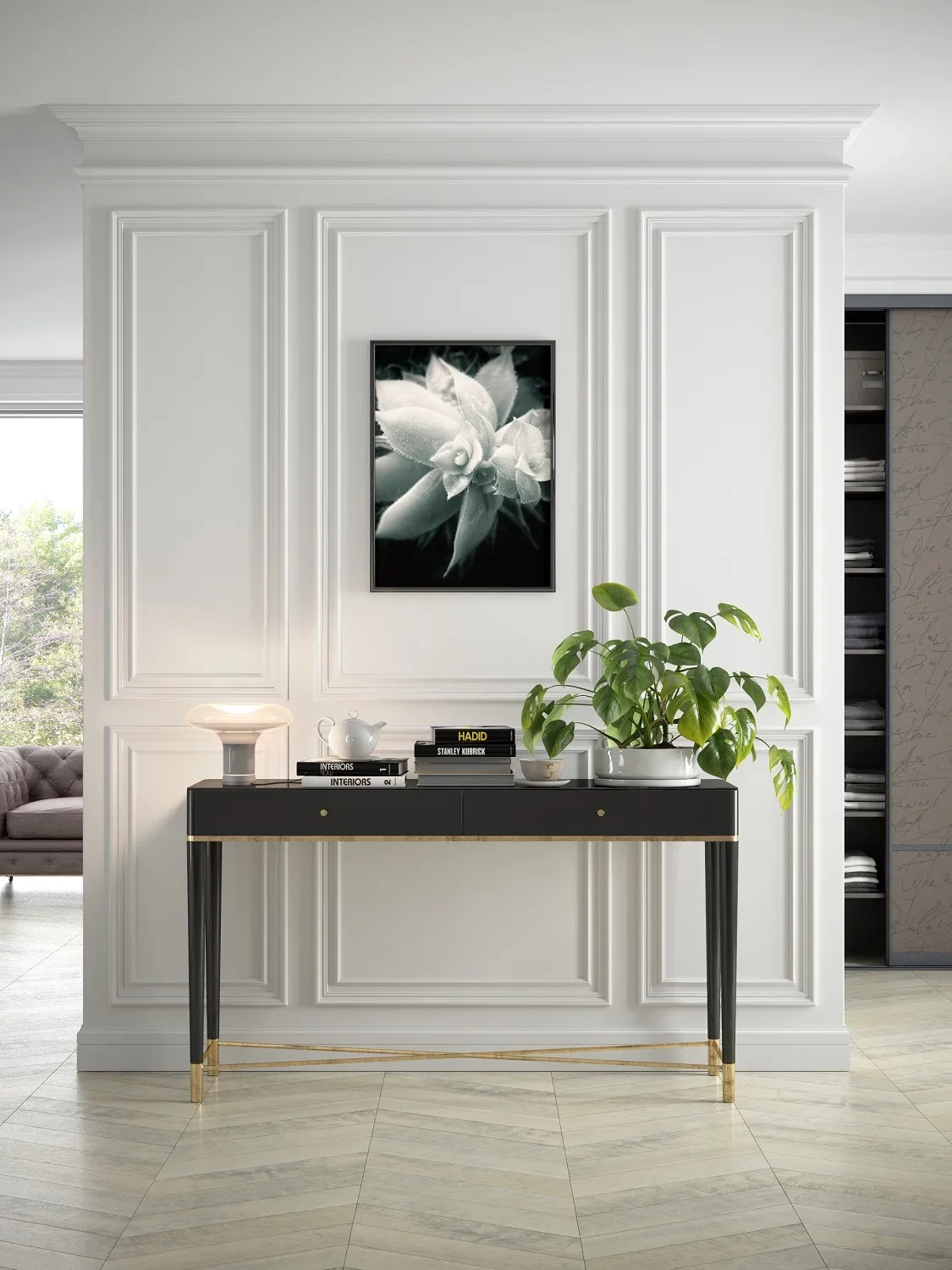 Listwa przypodłogowa Premium MD356P biała wym. 200 x 1.6 x 10.8 cm, z PolyForce