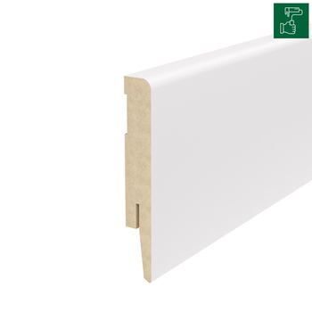 PRÓBKA 20 CM - Listwa przypodłogowa do malowania - TRIO R5 - 10cm