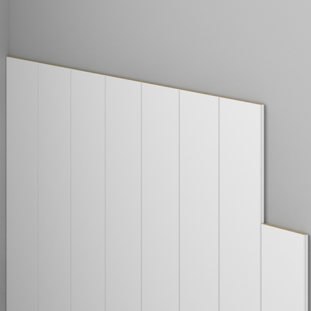 Listwa boazeryjna NOVA, lakierowana 12,5 x 1,2 x 244 cm