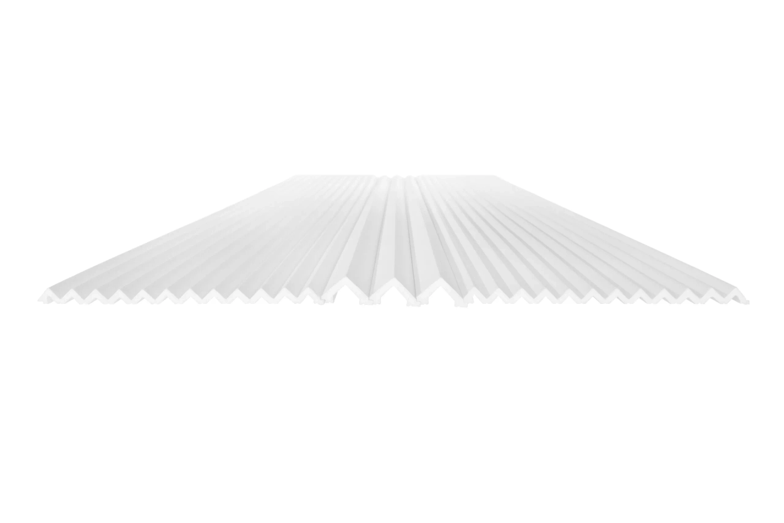 Element dekoracyjny WP003ATP biały RAL 9003 wym. 200 x 2.5 x 4.5 cm, z PolyForce