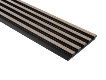 Lamela ścienna Dąb Szary L0103 wym. 270 x 1.2 x 12 cm, z PolyForce, w kolorze szary dąb