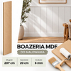 Listwa boazeryjna ELEGANT XL, boazeria ścienna MDF, do malowania