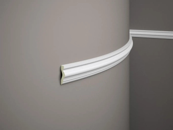 Listwa ścienna elastyczna MD308F biała wym. 200 x 2.1 x 6.5 cm, z Flex