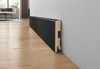 PRÓBKA 20 CM - Listwa przypodłogowa MDF lakierowana czarna RAL 9005 - FOGE - LB1 8cm