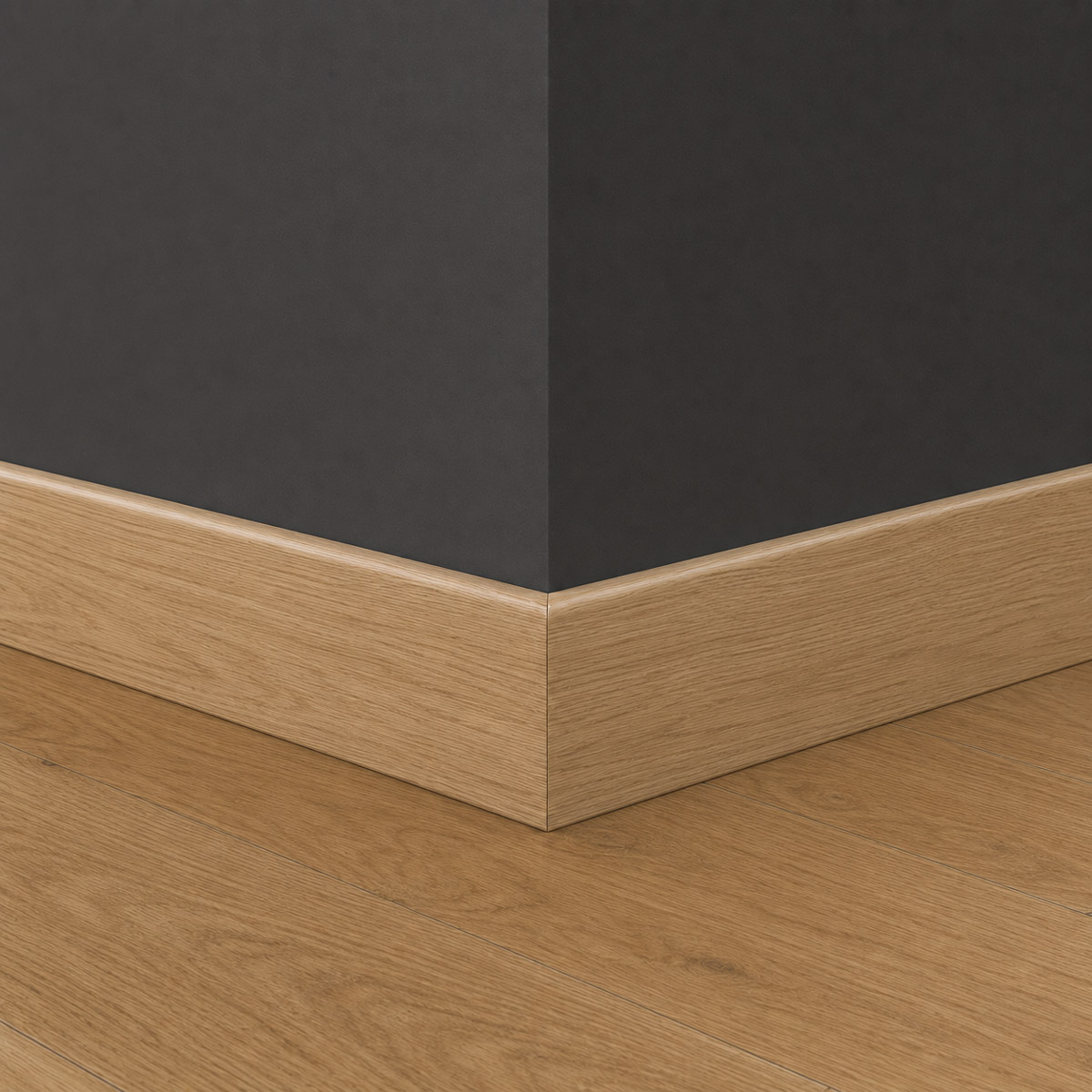 Listwa przypodłogowa MDF TRIO R5, Dąb Natur, 8cm