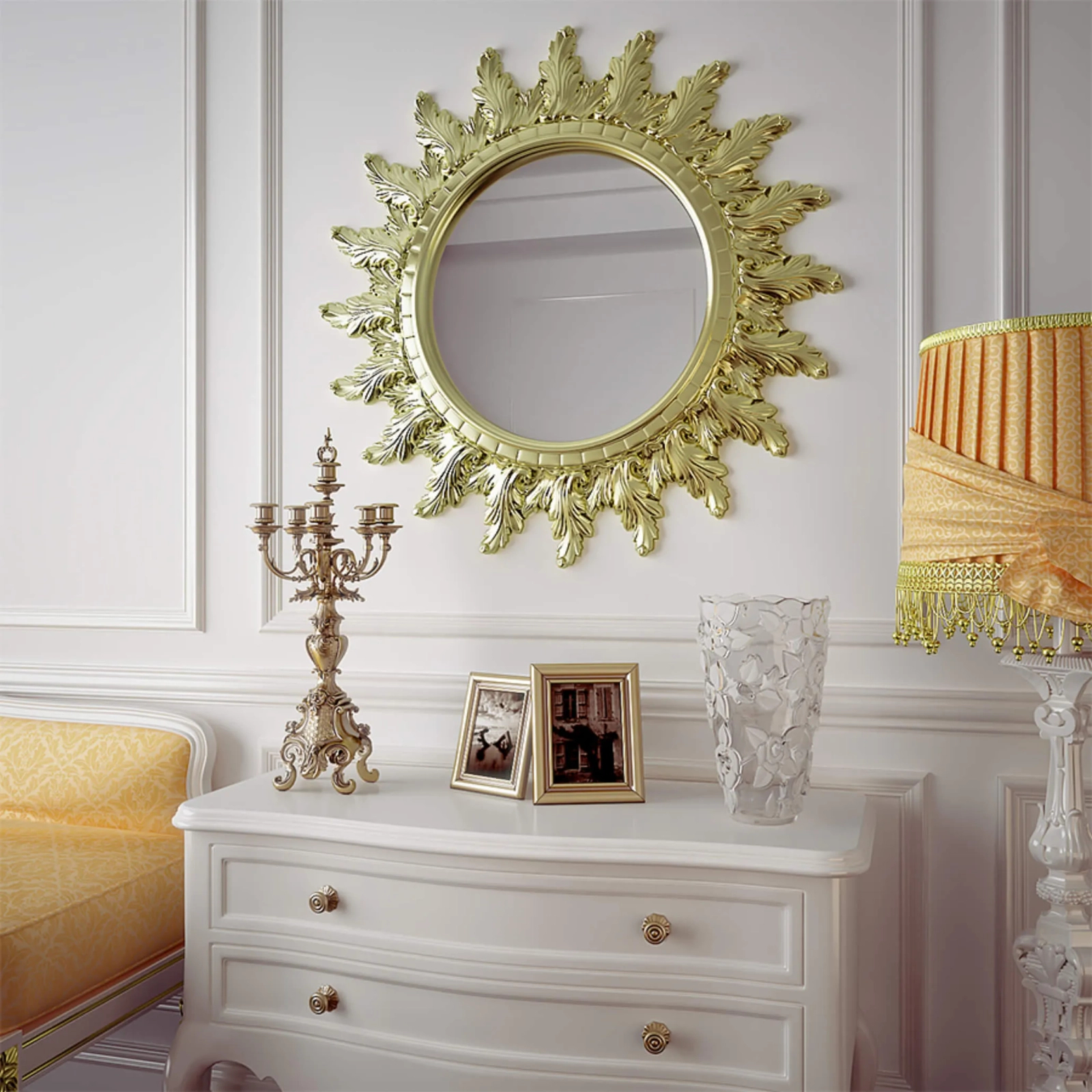 Listwa ścienna biała MD346 wym. 200 x 2.3 x 6.1 cm, z PolyForce