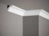 Listwa przysufitowa MDB174 biała wym. 200 x 5.2 x 4.9 cm, z ProFoam