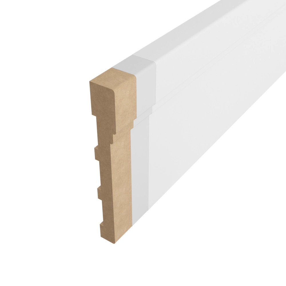 Listwa wieńcząca do boazerii angielskiej MODERN, lakierowana, wysokość 15,5 cm