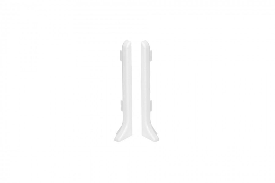 Zakończenia listwy przypodłogowej Creativa LP59 biały RAL 9003 - Lewe+Prawe