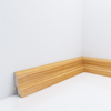 Listwa przypodłogowa drewniana 40x22 mm - dąb europejski lakierowany