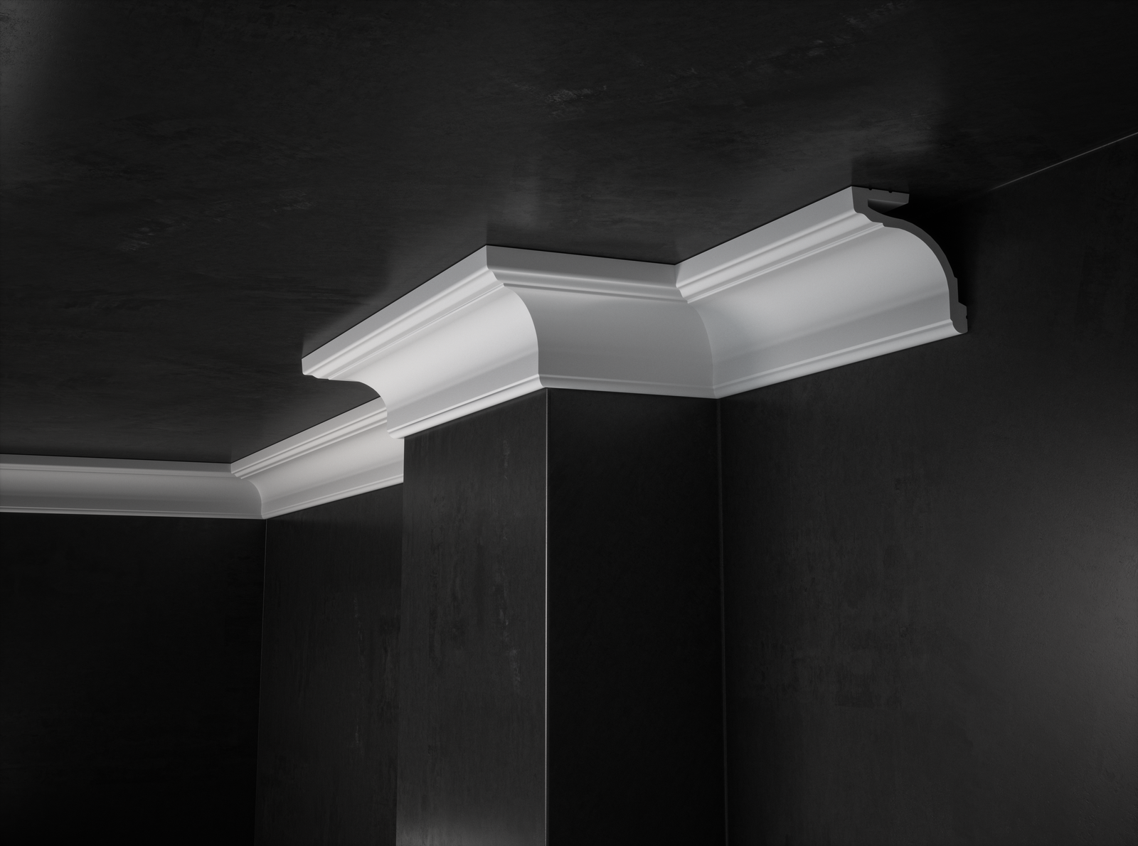 Maskownica Karnisza Creativa LK-05, wym. 244 x 8.6 x 8.3 cm LIGHTBLOCKER