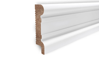 Listwa wieńcząca do boazerii angielskiej PURE, lakierowana, wysokość 11 cm