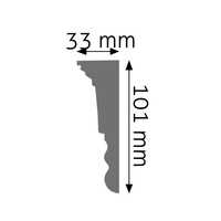 10.1 x 3.3 cm