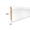 Listwa przypodłogowa drewniana lakierowana OPAL120 (240 cm x 12 cm x 1,6 cm) iglaste