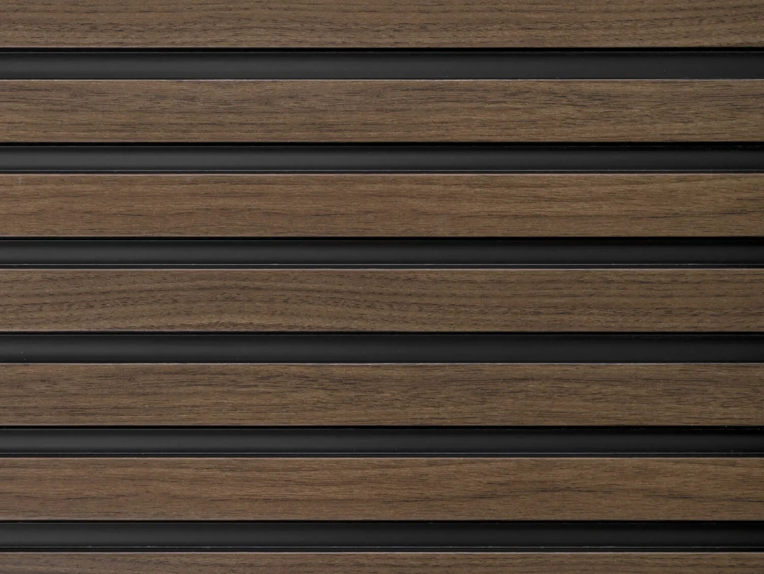 Lamela ścienna L0204T w kolorze ciemny dąb, wym. 200 x 1.2 x 12.1 cm, z PolyForce