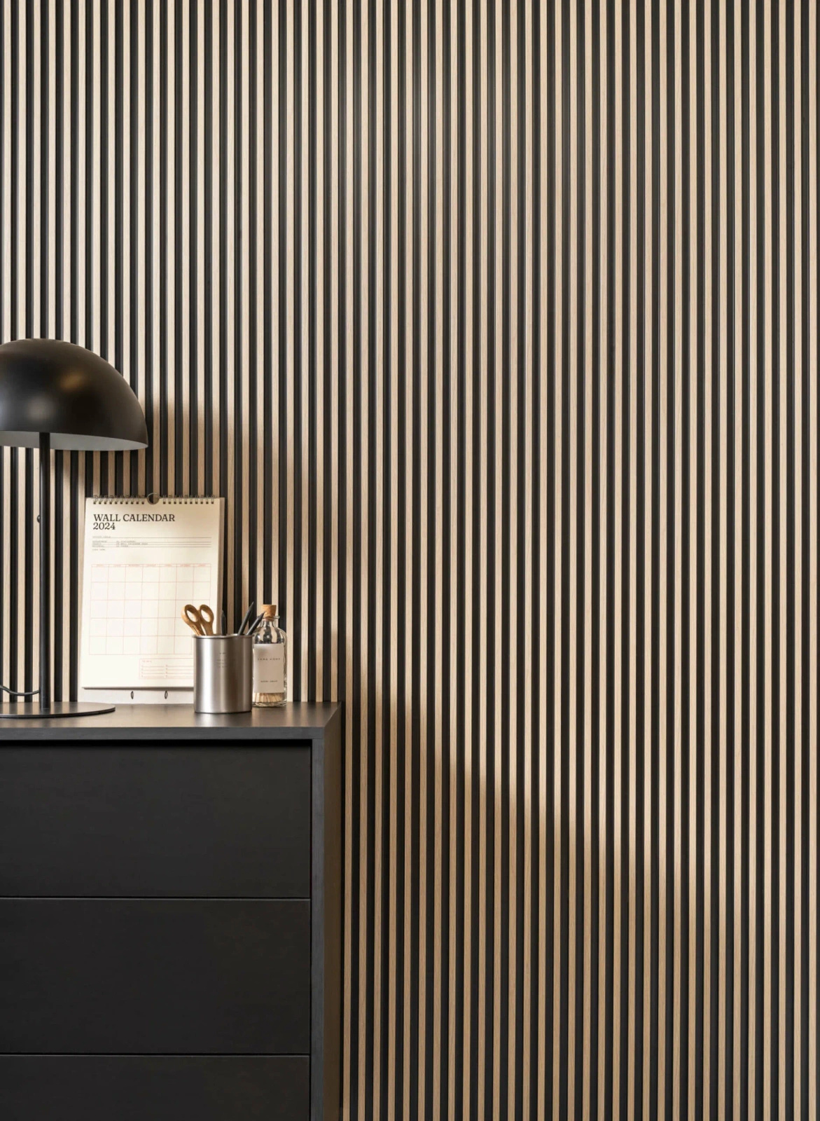 Lamela ścienna Dąb Jasny L0102T kolor jasny dąb wym. 200 x 1.2 x 12 cm, z PolyForce