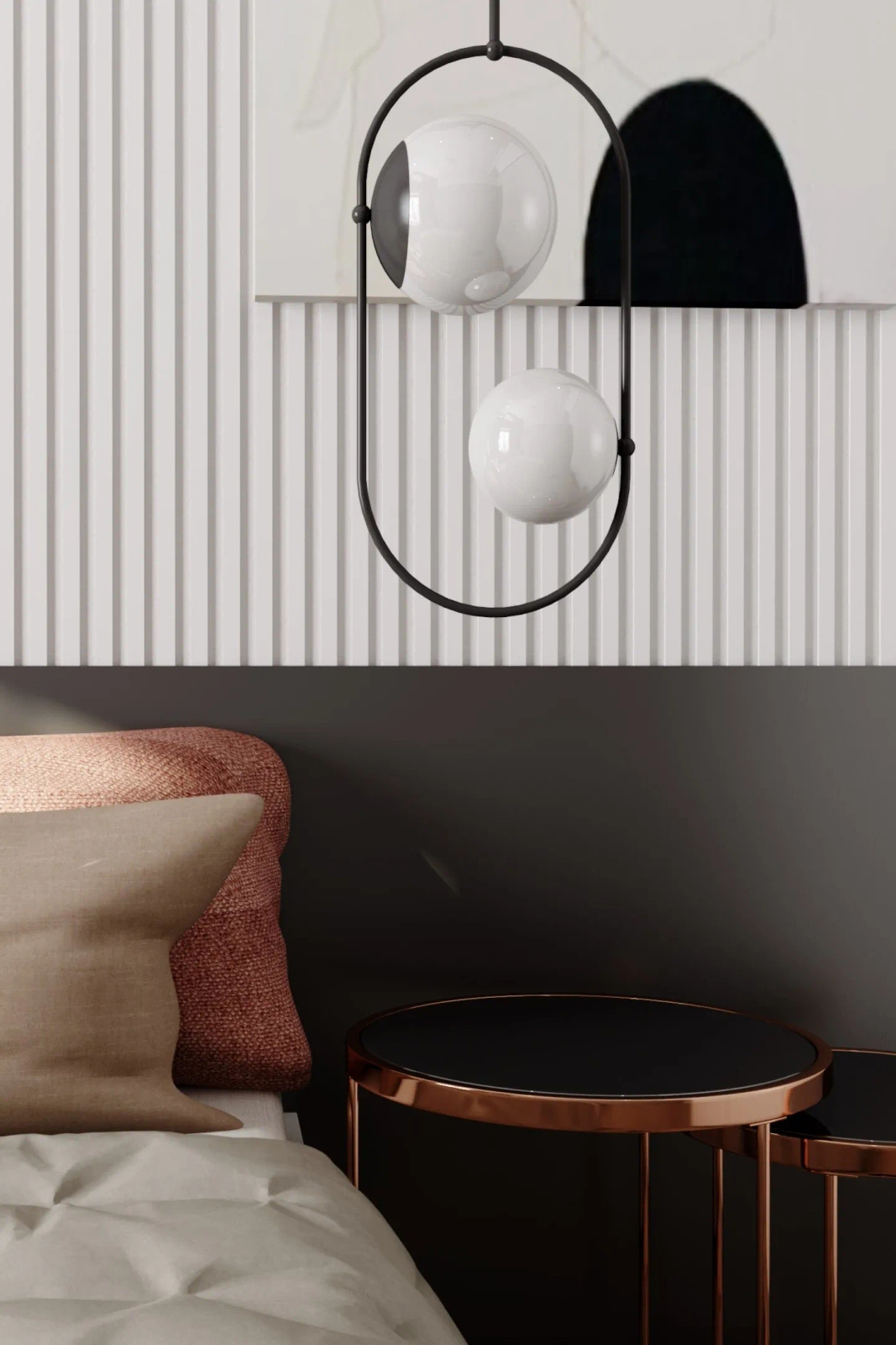 Lamela ścienna L0301 biała wym. 270 x 2 x 11.5 cm, z PolyForce