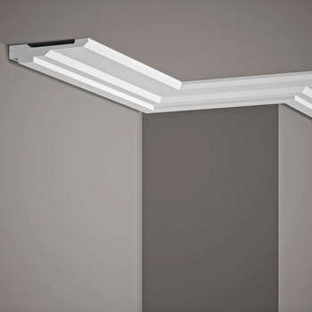 Listwa sufitowa MDB165 biała wym. 200 x 2.1 x 9.8 cm, z ProFoam