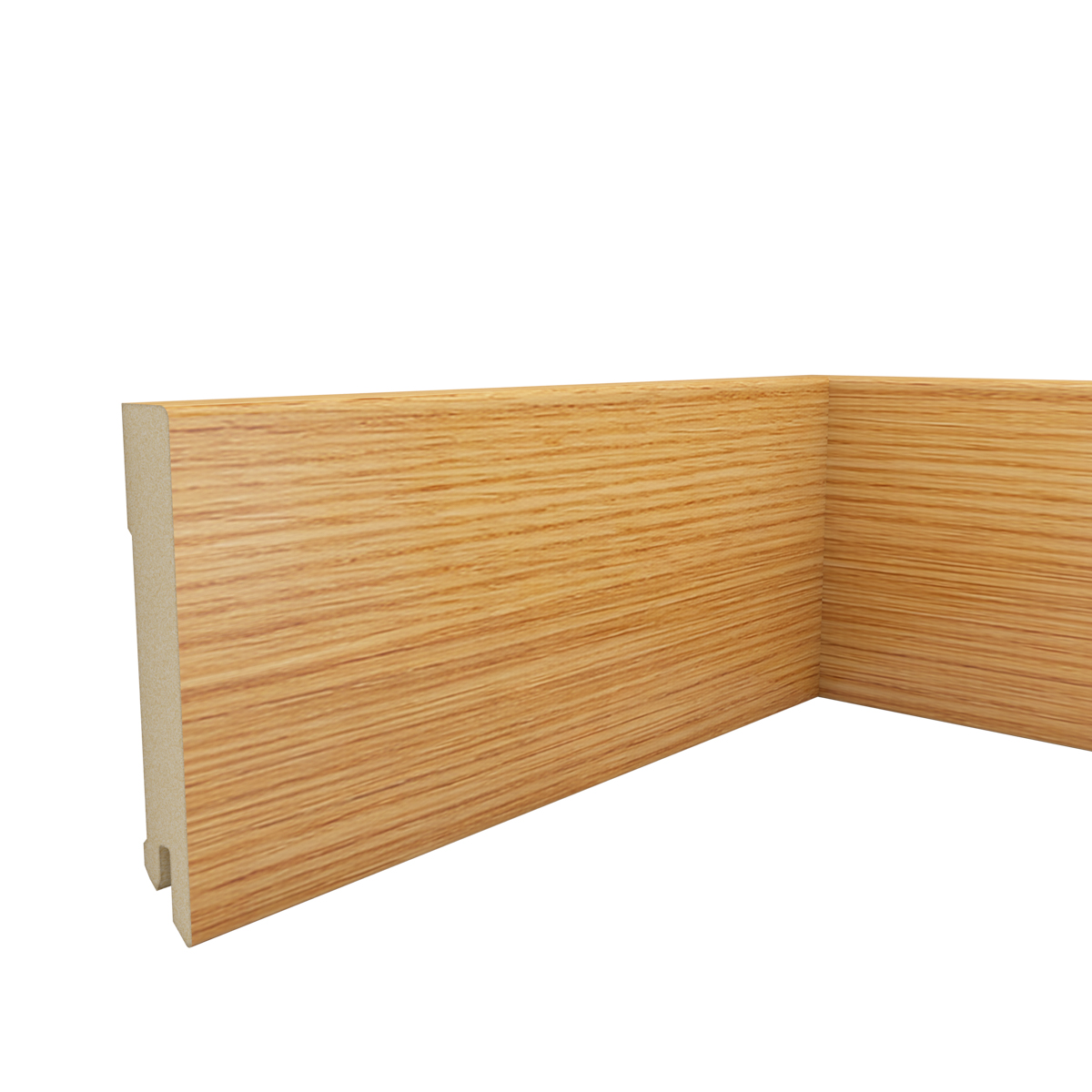 PRÓBKA 20 CM - Listwa przypodłogowa MDF Dąb Premium, 95x14 mm, Pedross