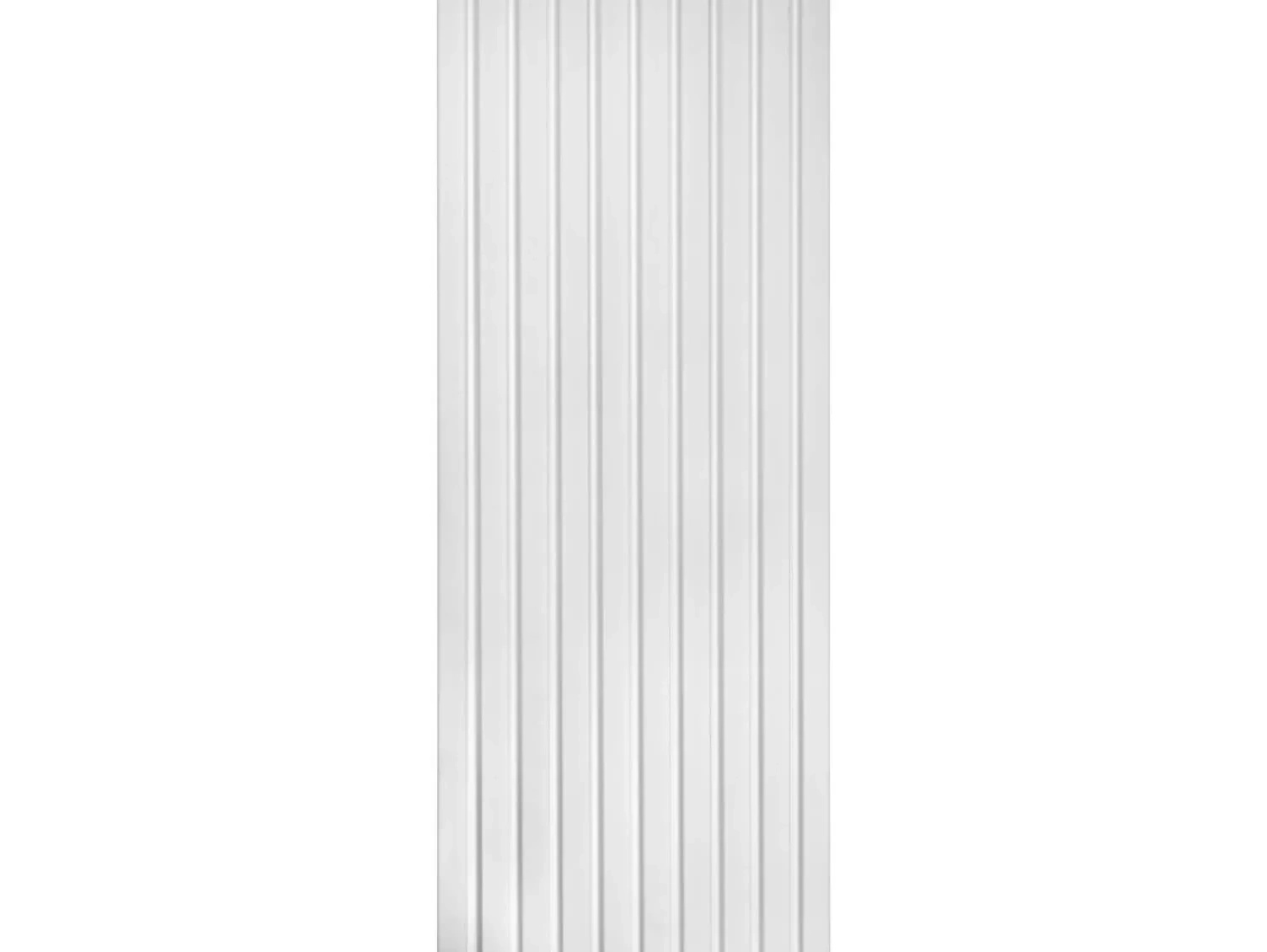 Lamela ścienna L0201 biała wym. 270 x 1.2 x 12.1 cm, z PolyForce