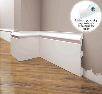 Listwa przypodłogowa, cokół Creativa LPC-22 244cm