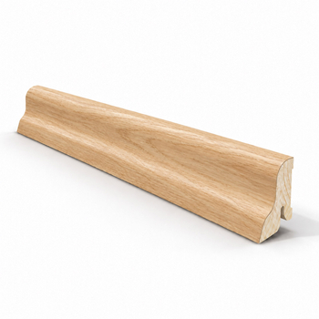 Listwa przypodłogowa drewniana 40x22 mm - dąb europejski lakierowany