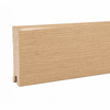 Listwa przypodłogowa drewniana 95x15 mm - dąb europejski lakierowany