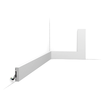 Listwa przypodłogowa RAL 9003 - Orac Decor SX162-RAL9003