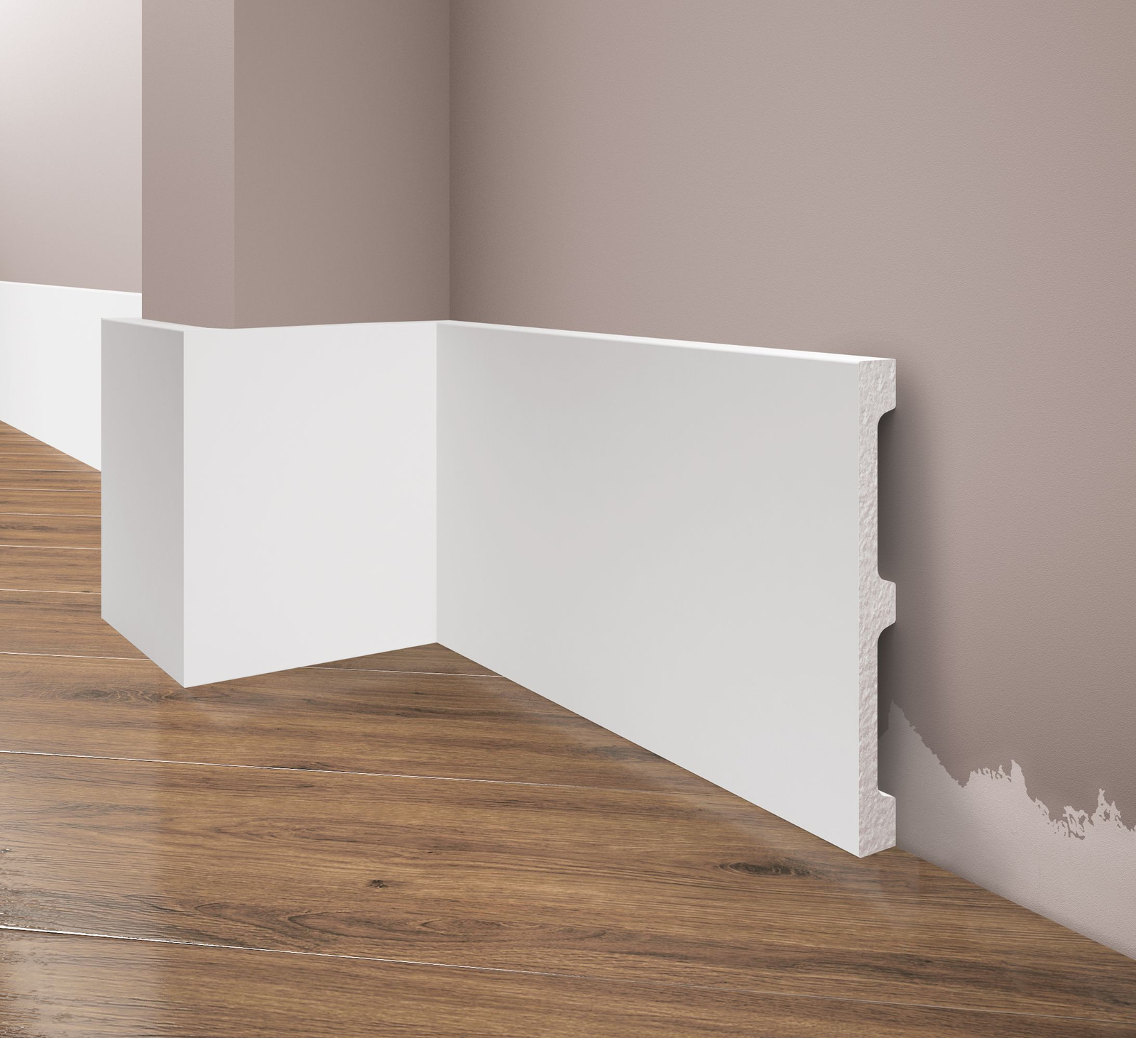 Listwa przypodłogowa, cokół Creativa LPC-68 / 244cm