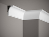 Listwa przysufitowa MD111 biała wym. 200 x 6.2 x 9.2 cm, z PolyForce