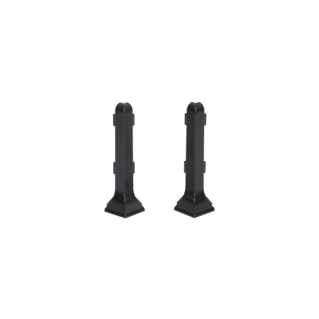 Narożnik zewnętrzny listwy podłogowej Creativa LP59 grafitowy 7021 - 2 szt