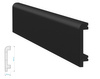 Listwa przypodłogowa Krome P8018B (240 cm x 8 cm x 1,8 cm) czarna