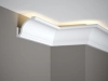 Listwa sufitowa wielofunkcyjna MD161 biała wym. 200 x 9.2 x 8.3 cm, z PolyForce