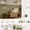 Listwa boazeryjna ELEGANT, boazeria ścienna MDF, do malowania