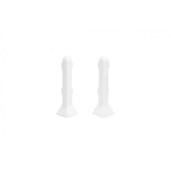 Narożnik zewnętrzny listwy przypodłogowej Creativa LP59 biały RAL9003 -2szt