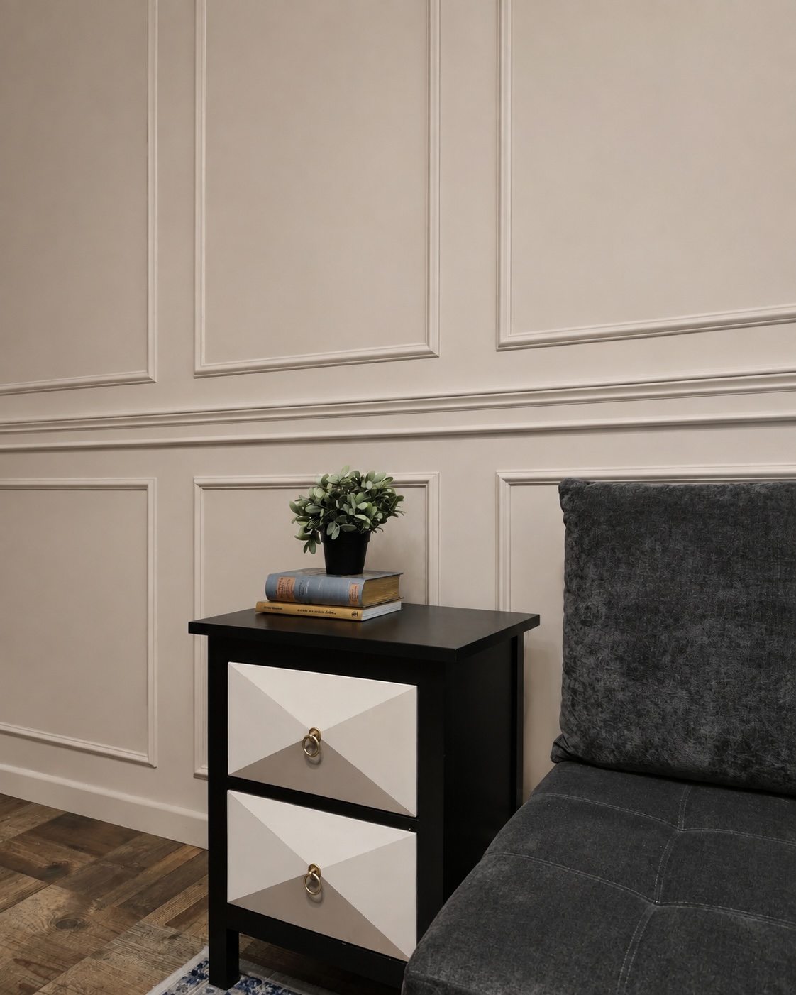 Ramki ścienne z listwą oddzielającą Mardom Decor MDD305 + MD413 – zestaw listew dekoracyjnych