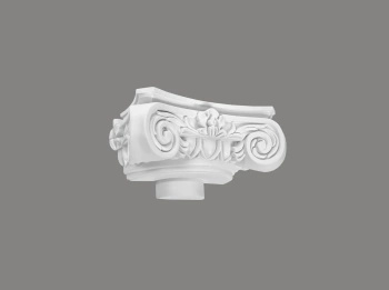 Nasada półkolumny C1000-1H biała ProFoam wym. 26.5 x 13.2 x 10.5 cm