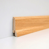 PRÓBKA 20 CM - Listwa przypodłogowa drewniana 60x21 - dąb lakierowany