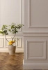 MD002 Listwa ścienna biała wym. 200 x 1.8 x 4 cm, z PolyForce