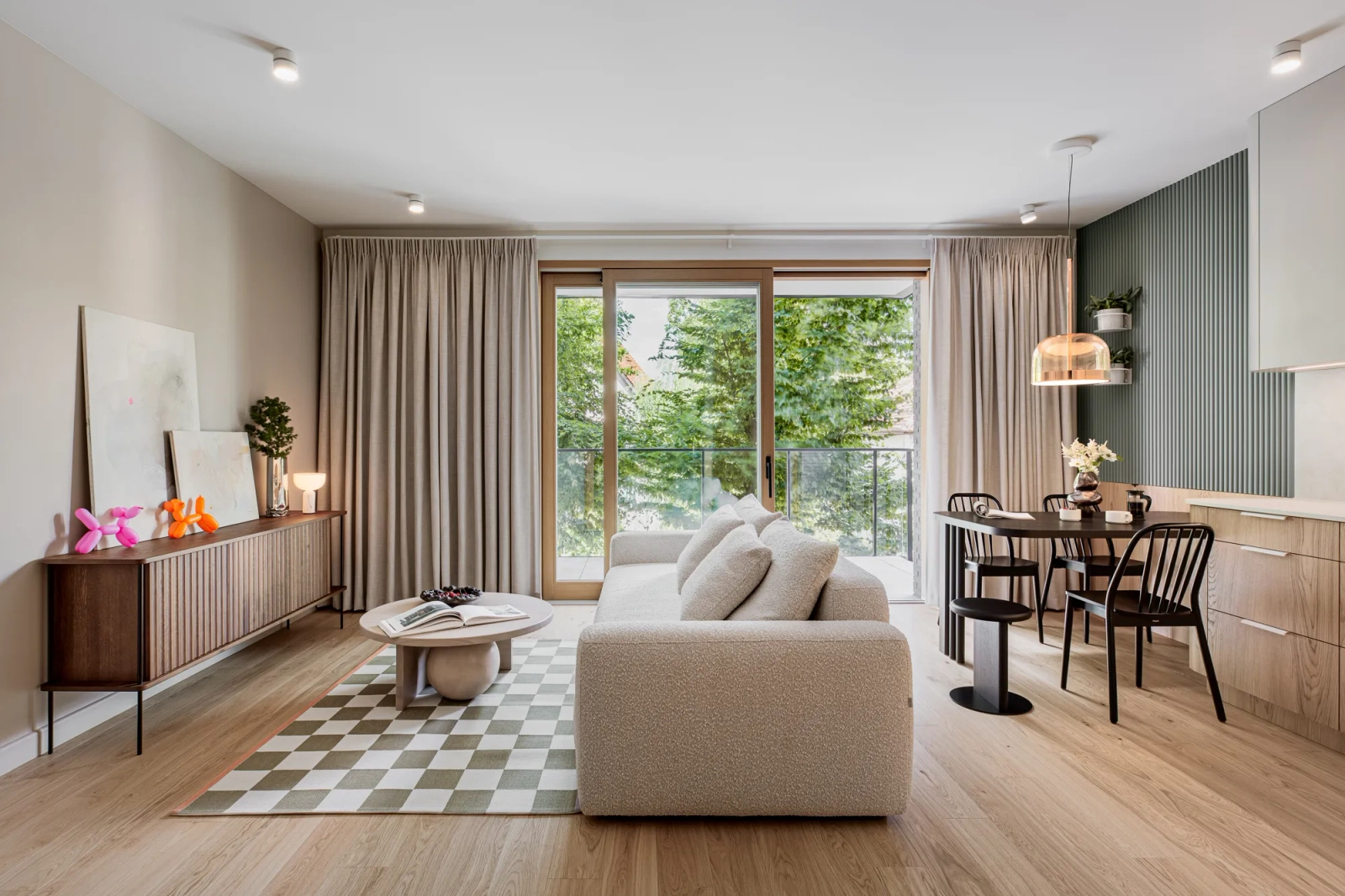 Panel ścienny WP001 Duna biały wym. 270 x 1.32 x 24.7 cm, z PolyForce