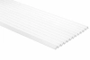 Panel lamelowy WP003T Vivid biały wym. 200 x 1.6 x 24.7 cm, z PolyForce