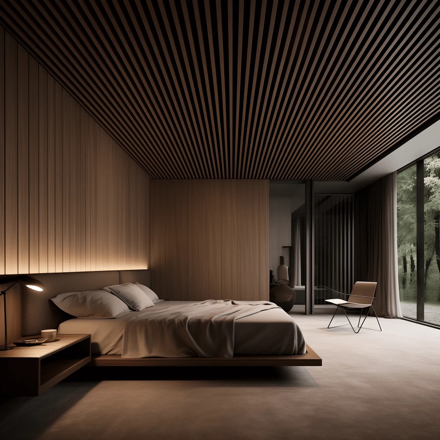 Lamela ścienna Dąb Ciemny L0104T wym. 200 x 1.2 x 12 cm, z PolyForce, kolor ciemny dąb