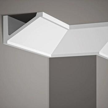 Listwa przysufitowa biała MDB131 wym. 200 x 14 x 9 cm, z ProFoam