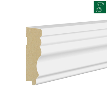 PRÓBKA 20 CM - Listwa wieńcząca do boazerii ściennej do malowania LINEA