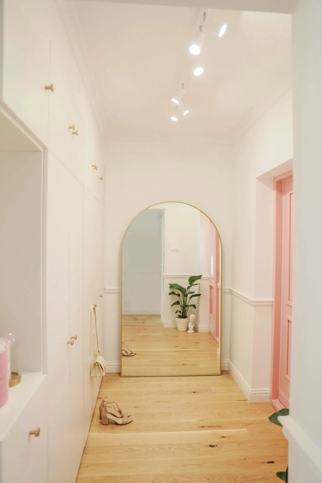 Listwa ścienna MDD338 biała wym. 200 x 2.1 x 8 cm, z ProFoam