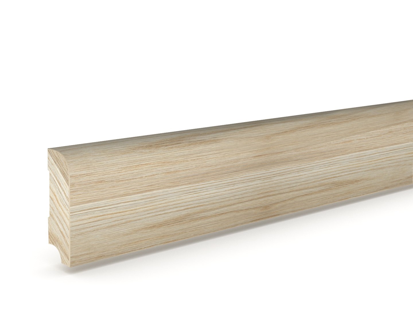 Listwa przypodłogowa fornirowana nielakierowana CP60 (240 cm x 6 cm x 1,8 cm) dąb