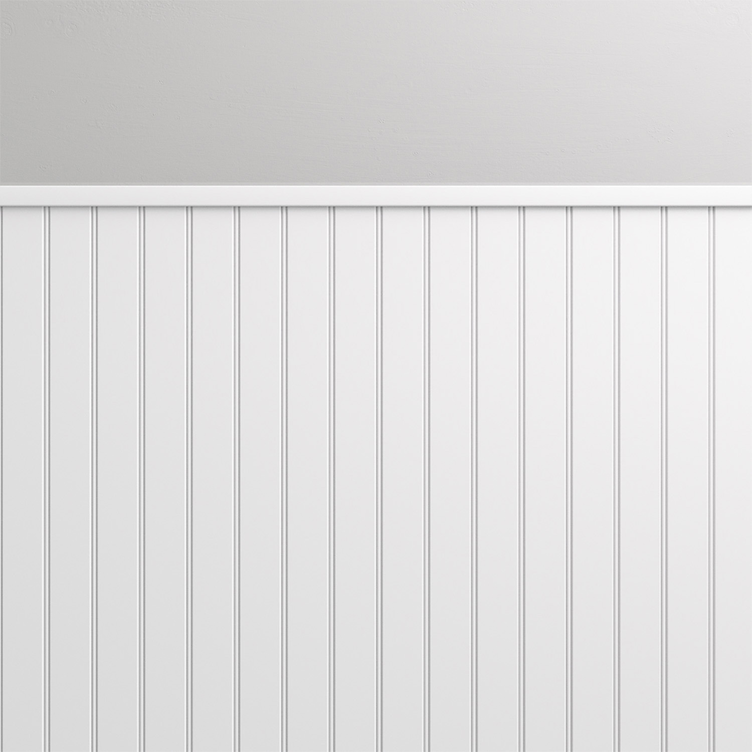 Nowoczesna boazeria ścienna MDF lakierowana – styl angielski - zestaw listew - długość 225 cm / wysokość 83 cm (model Nova-1 Slim)