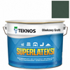Teknos Superlateksi, matowa farba do boazerii, listew i sztukaterii, pojemność 0,9 L, kolor Grafit oliwkowy